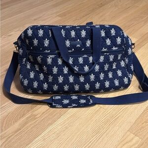 Vera Bradley Miramar Weekender Duffel bag turtle print